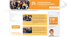 Desktop Screenshot of fundraisingkongress.at